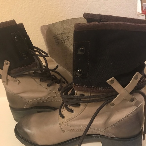 Coconuts by Matisse distressed combat boots - Picture 5 of 7